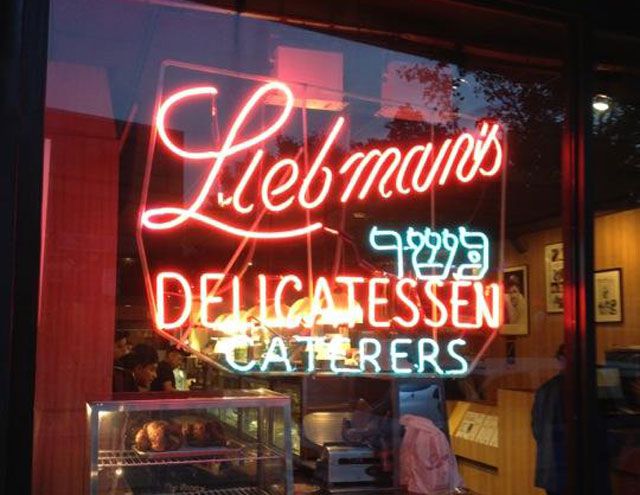 Liebman's DeliThe list of closed NYC delis is too long to list, but with icons like the Stage Deli gone, it's hard to find an authentic old school Jewish deli. Yes, you can eat with the tourists at Katz's, but if you want a real deli experience, the kind where everyone talks so loud that you can't help eavesdropping on other tables, and where you get free coleslaw and pickles without asking, head to Riverdale for a meal at Liebman's Deli.The Bronx was once home to several Jewish delis, and almost all have closed but three, which are all within a few block walk in Riverdale. You can tour the local deli scene, or you can order a pastrami sandwich, a knish and a side of kasha at Liebman's. Don't forget to wash it down with a can of Dr. Brown's.